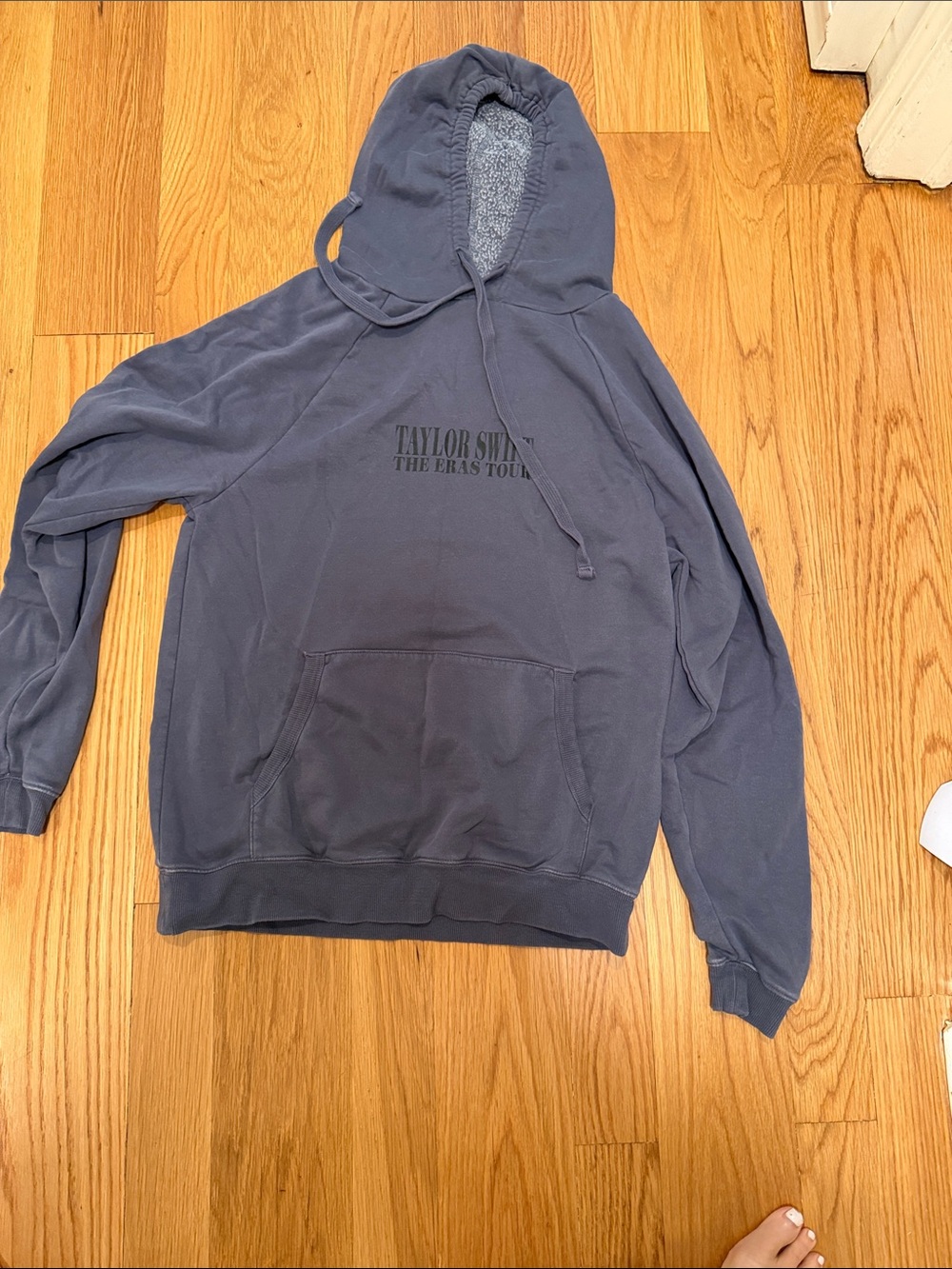 Taylor Swift Men's Hooded Sweatshirt - Slate Blue Gray Print